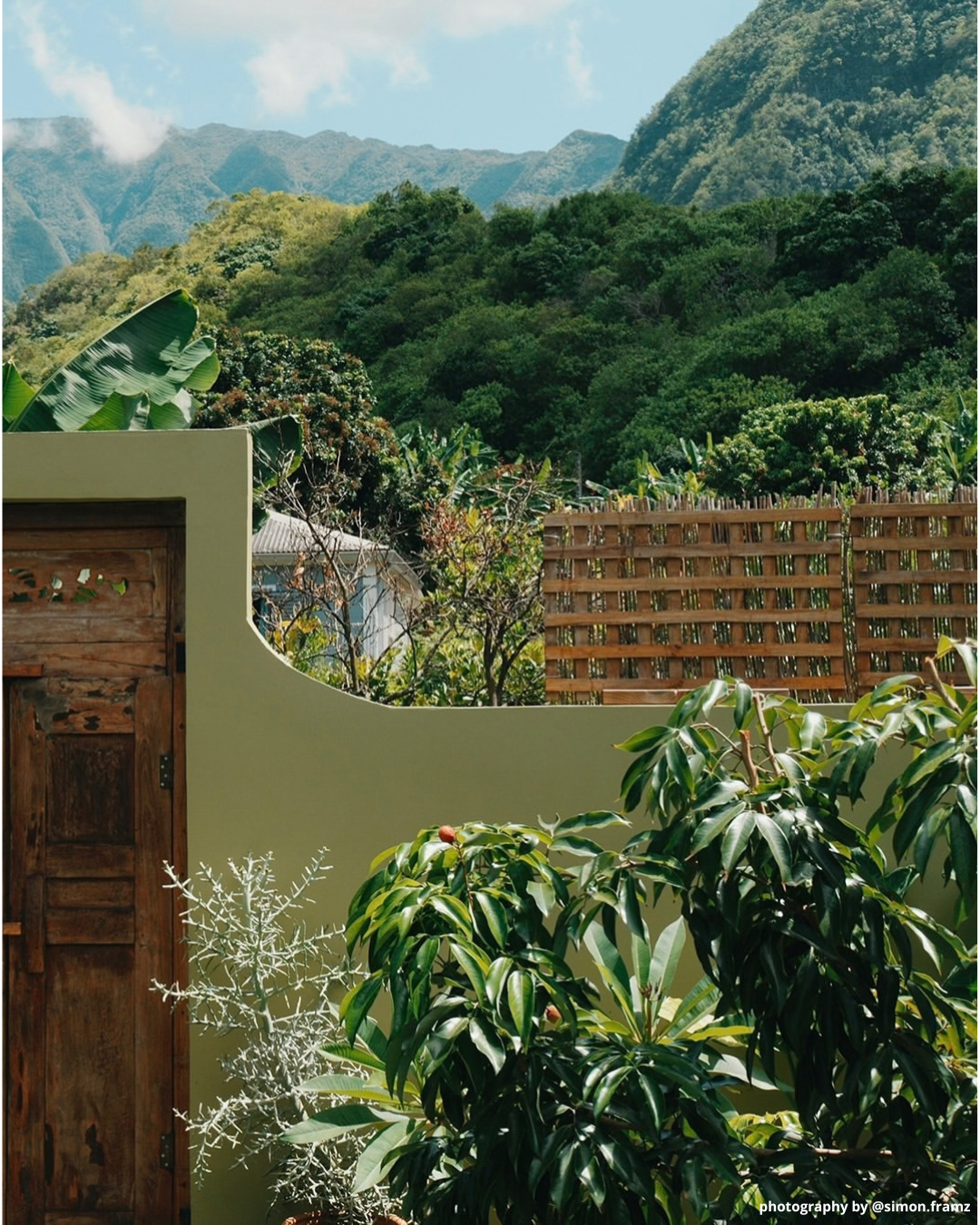 Paysage montagneux de La Réunion